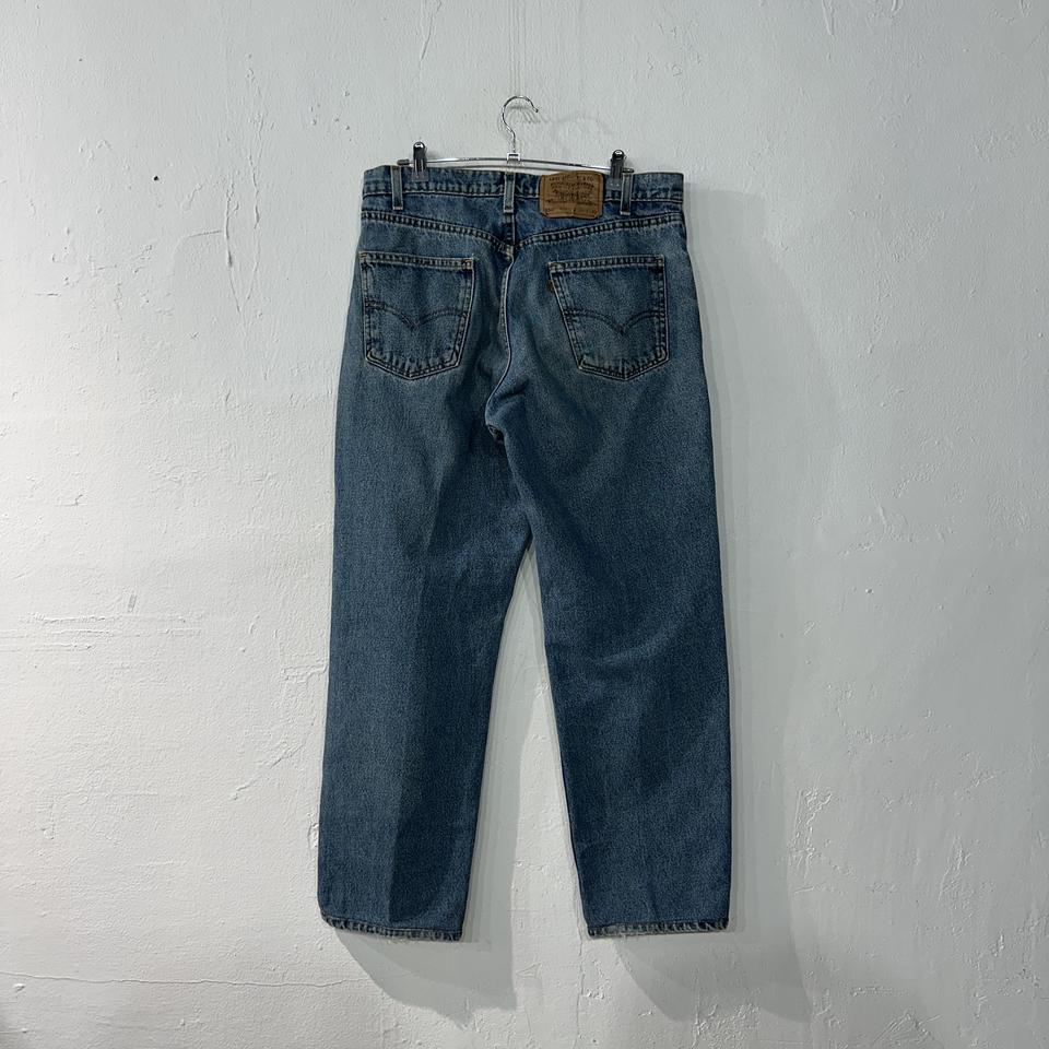 리바이스550 오렌지탭 데님 청바지 32