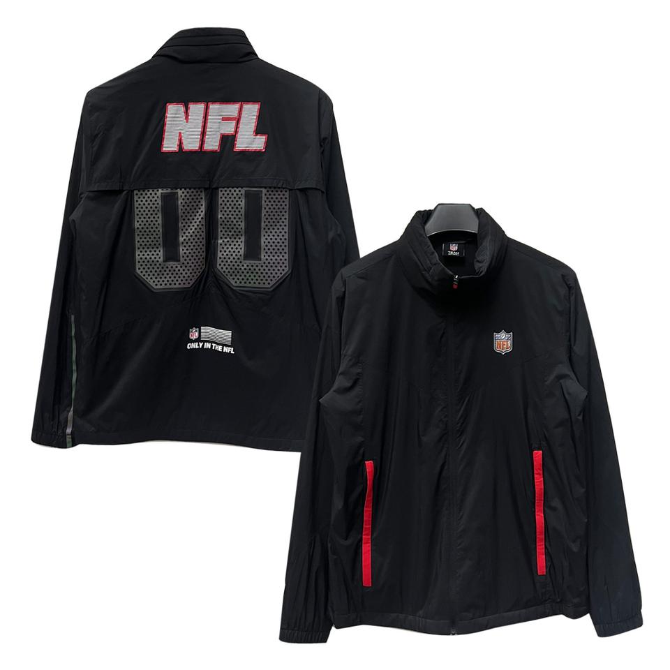 NFL 엔에프엘 AFC 홀로그래픽 바람막이 우븐 자켓 L