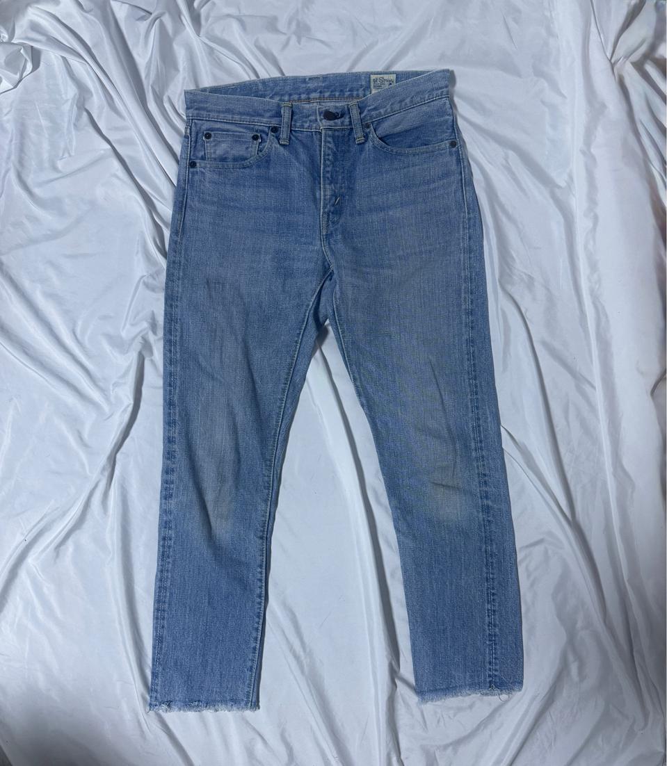 오어슬로우 107 셀비지 데님 팬츠