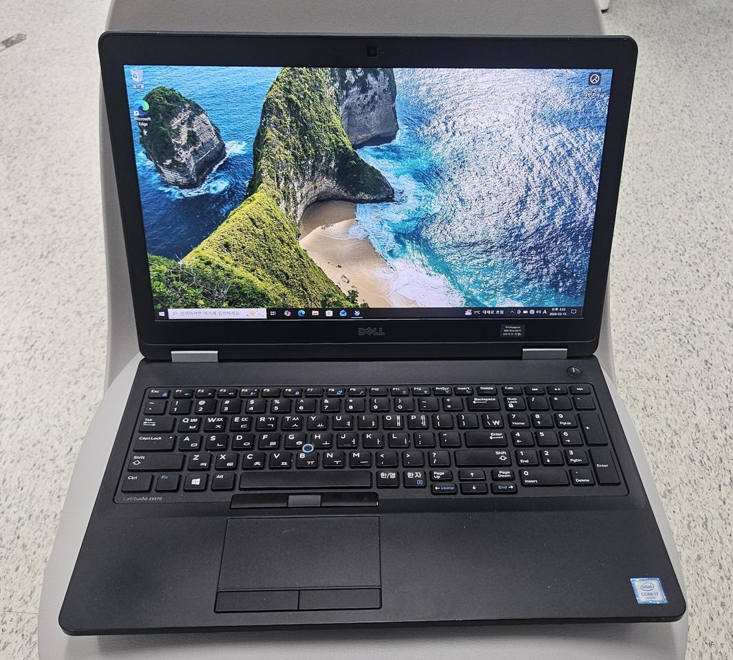 DELL 5570 i7 8GB SSD256 사무용 노트북 중고 급처