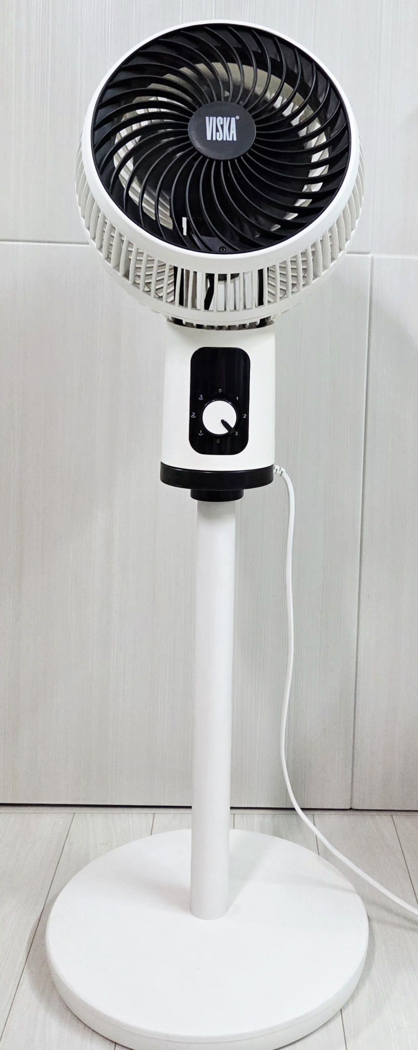 비스카 스탠드 선풍기 VK-YU500AC 화이트