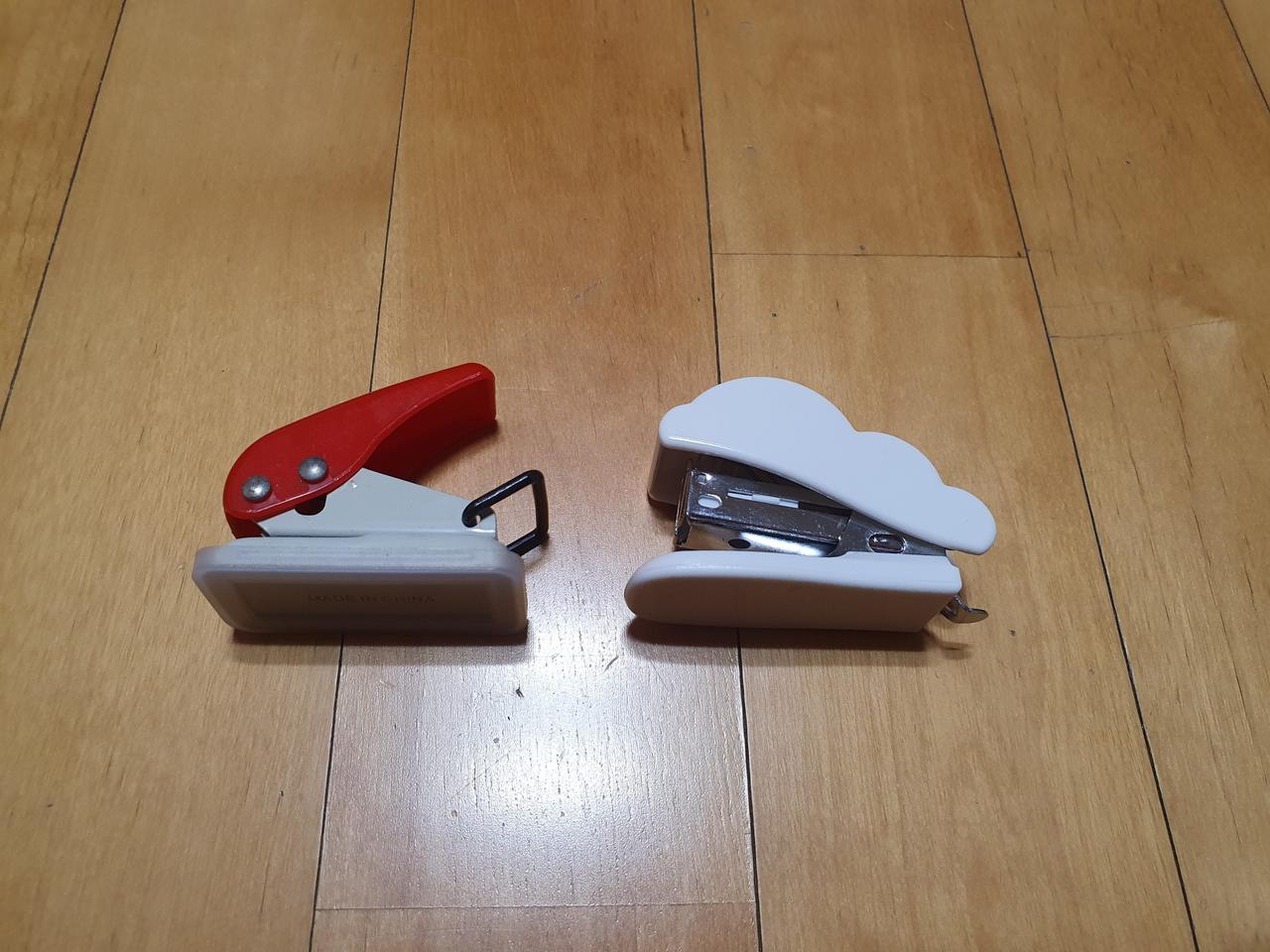 펀치 + 스테플러