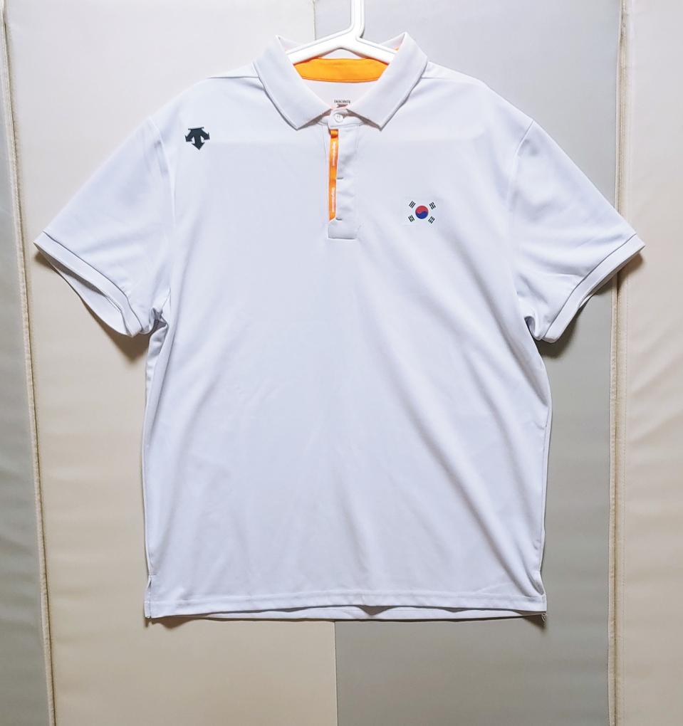 [3XL] 데상트 국가대표 반팔티 화이트397