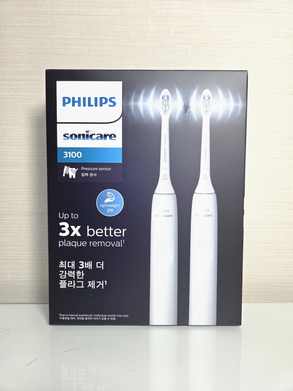 필립스 소닉케어 음파 전동칫솔 더블팩