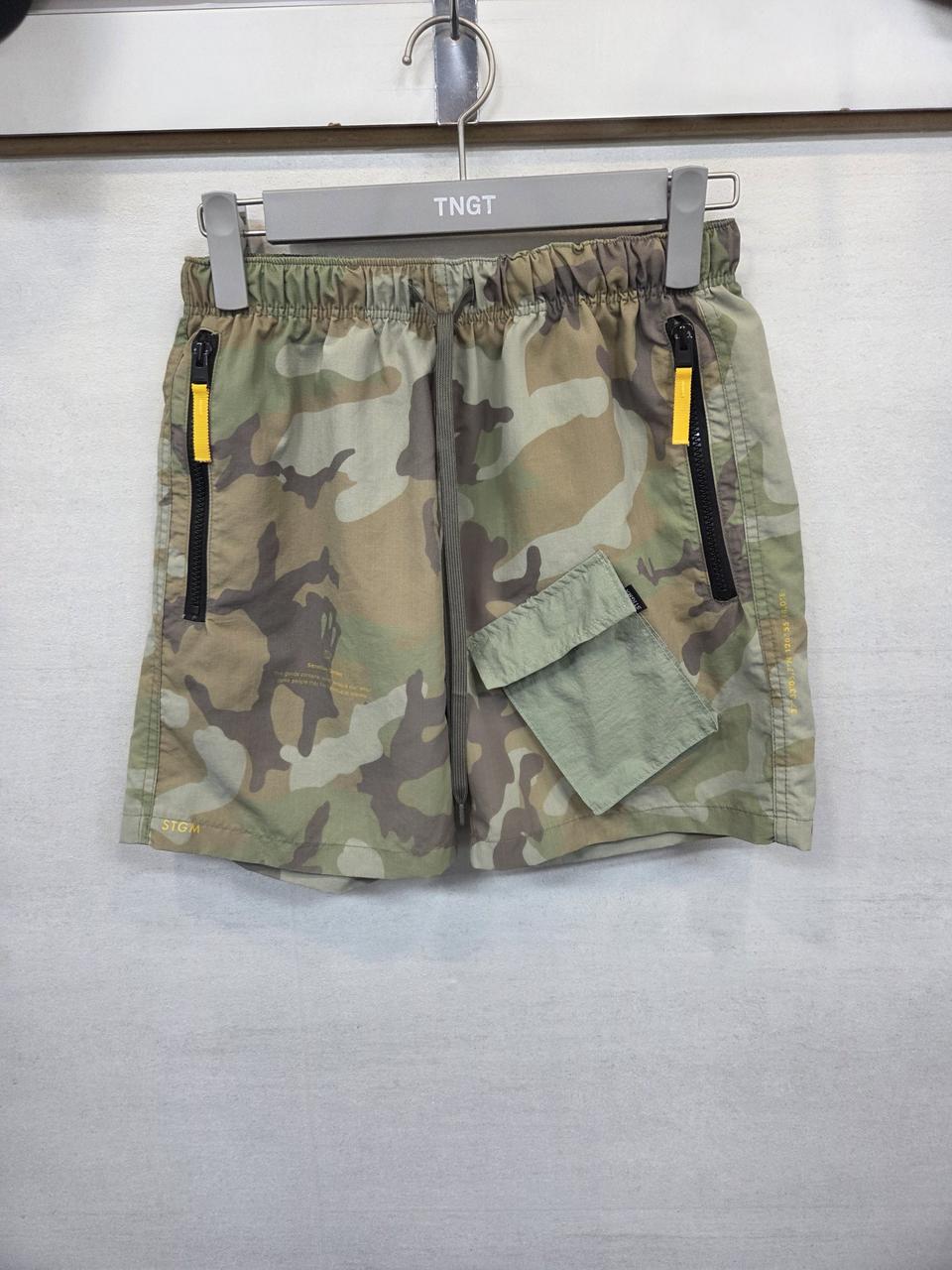 스티그마 카모플라쥬 우븐 쇼츠반바지 m