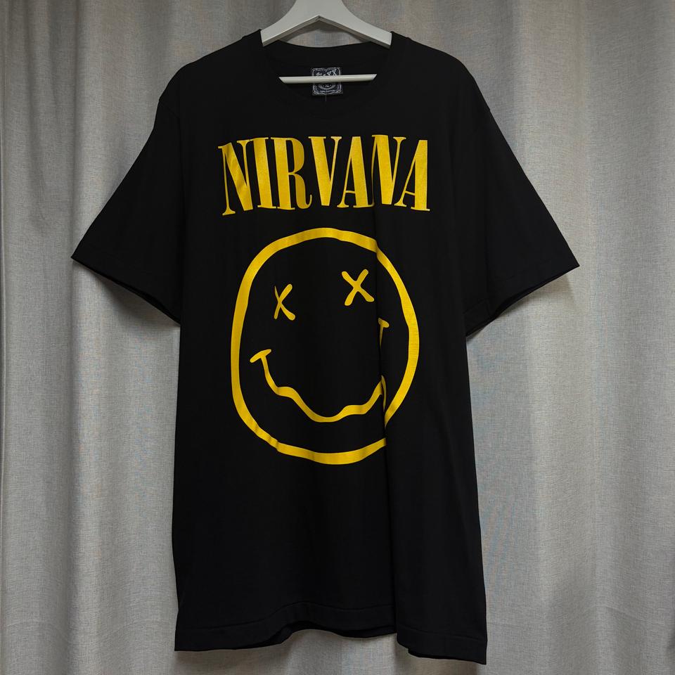 (새상품) The MAXX ROCK 너바나 락밴드 반팔 티셔츠 (XL)