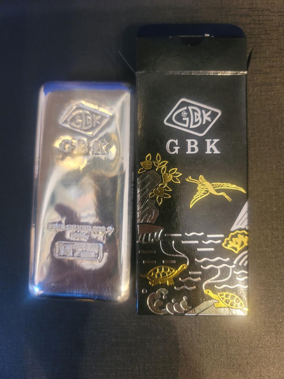실버바.  1000g.    9999.  포나인