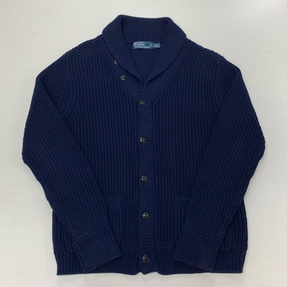 폴로랄프로렌 숄카라 니트 가디건 (XL)