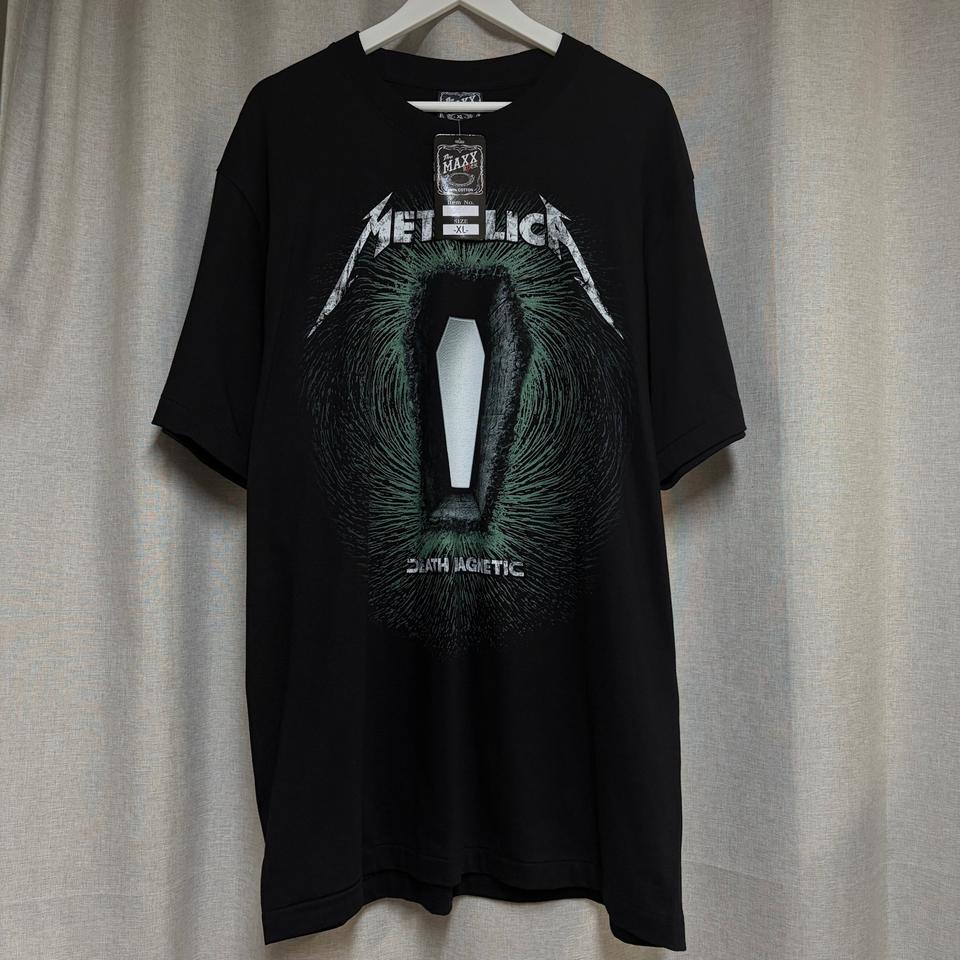 (새상품) The MAXX ROCK 메탈리카 밴드 반팔 티셔츠 XL