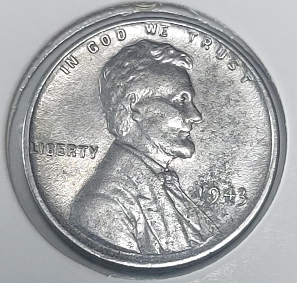 1943년 미국 링컨1센트 스틸 페니