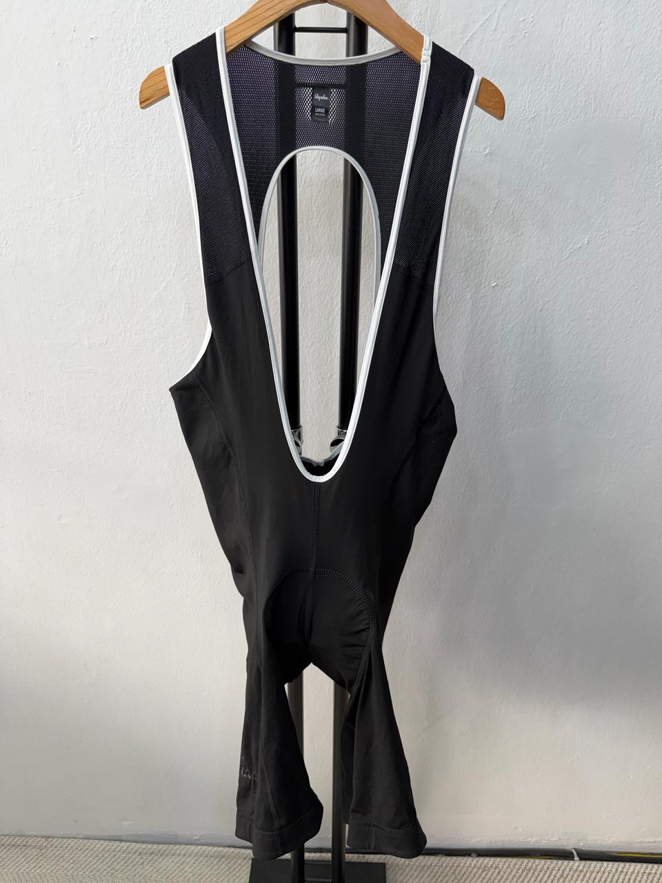 정품) Rapha 라파 블랙 클래식 빕숏 L