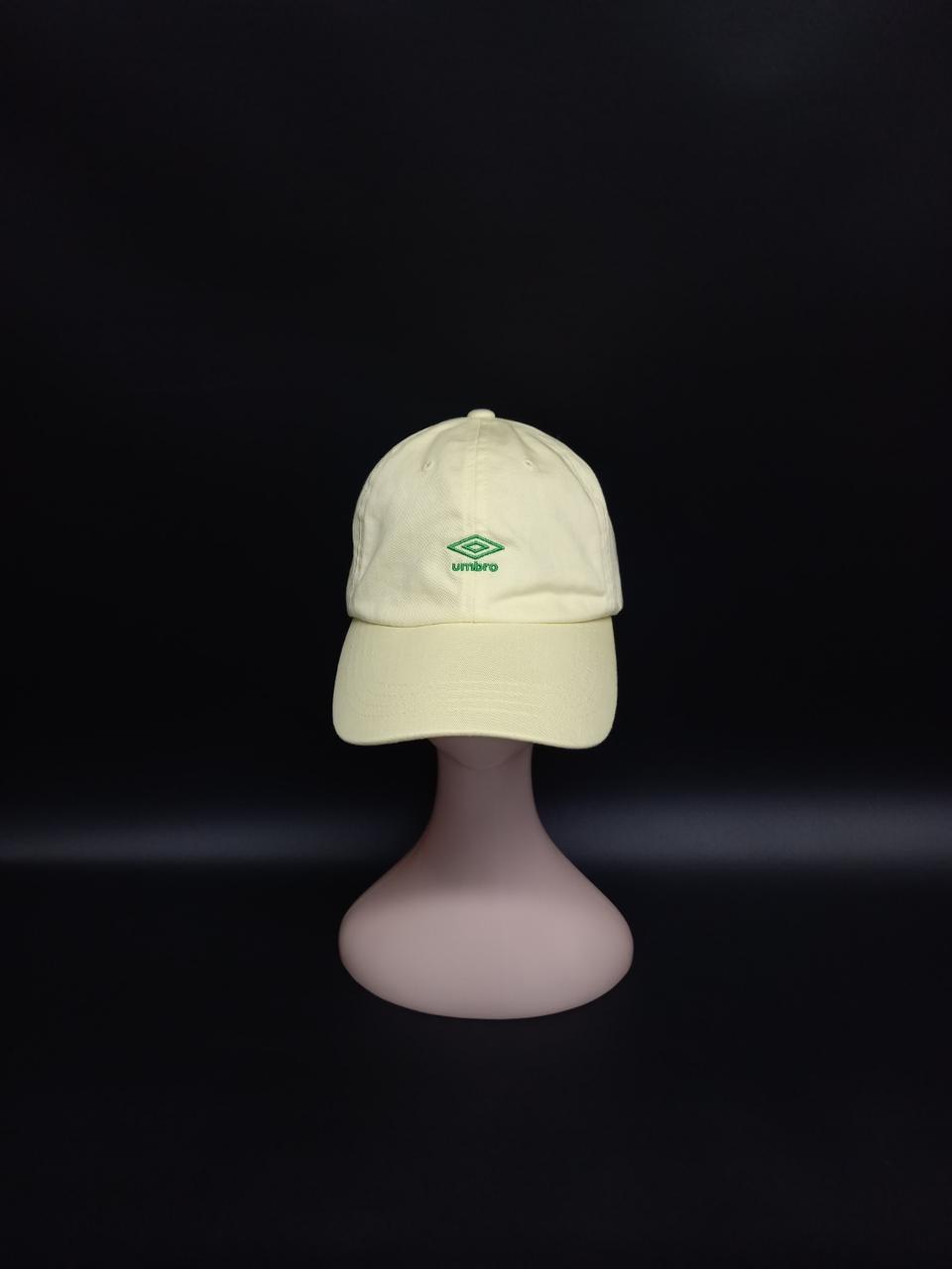 엄브로 남여공용 레몬색 볼캡