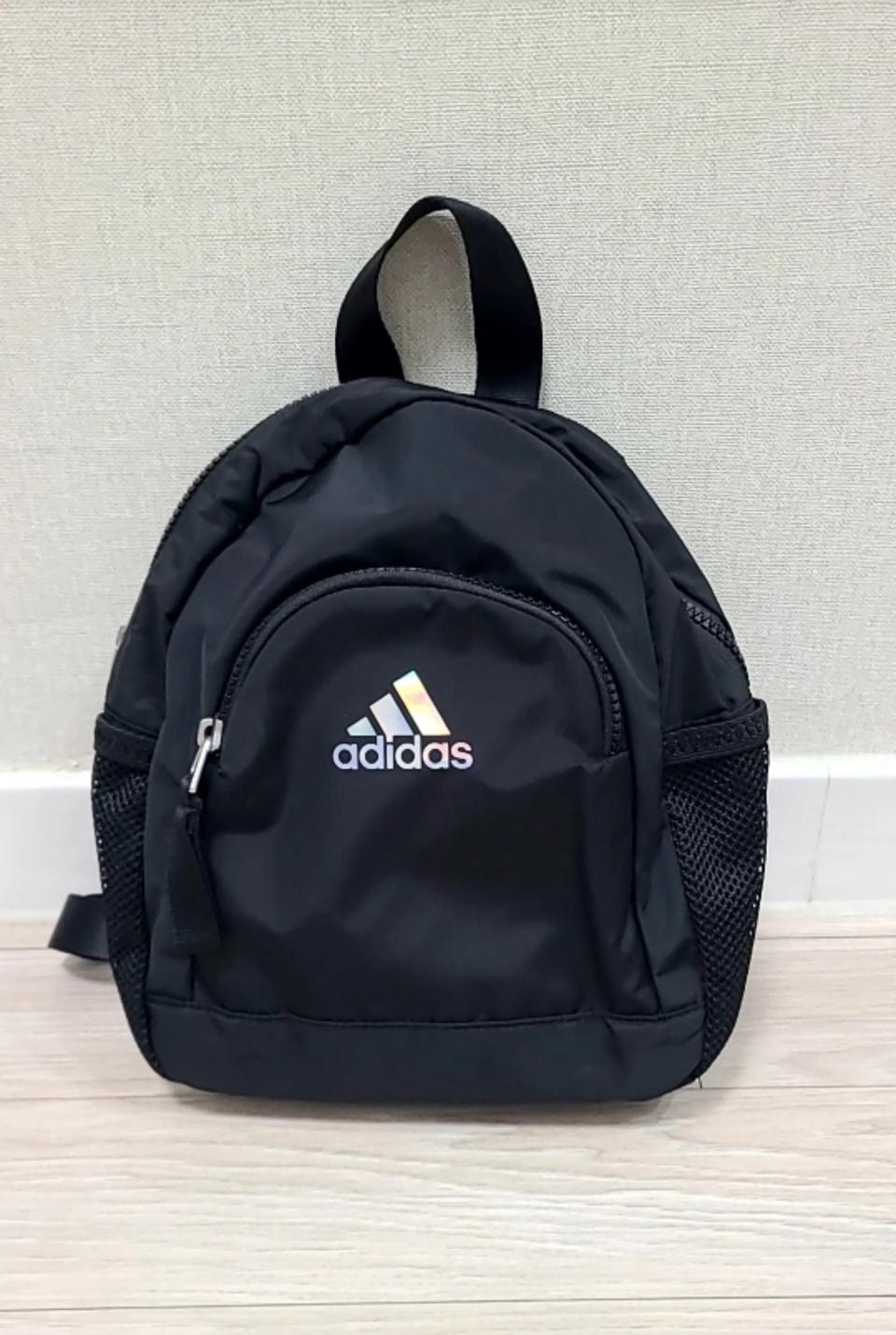 아디다스 미니 백팩, 미사용, 검정