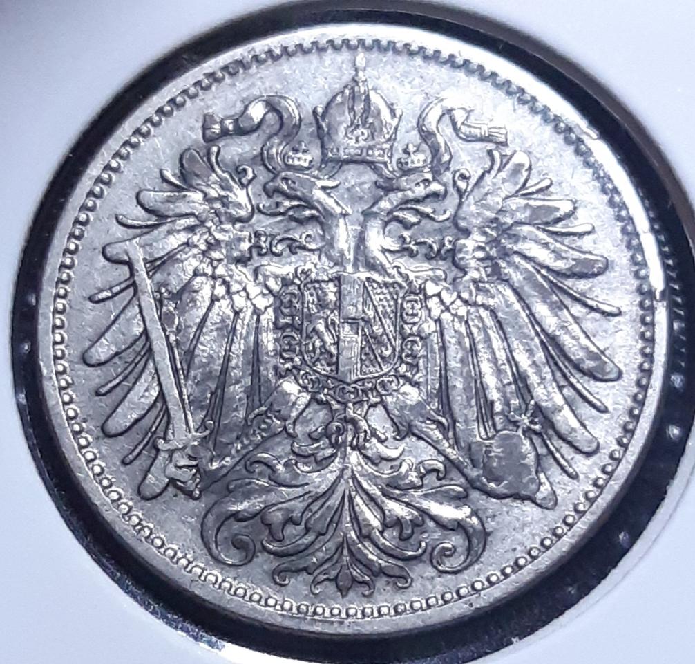 오스트리아 1895년 20휠러.외국주화 주화 화폐 동전