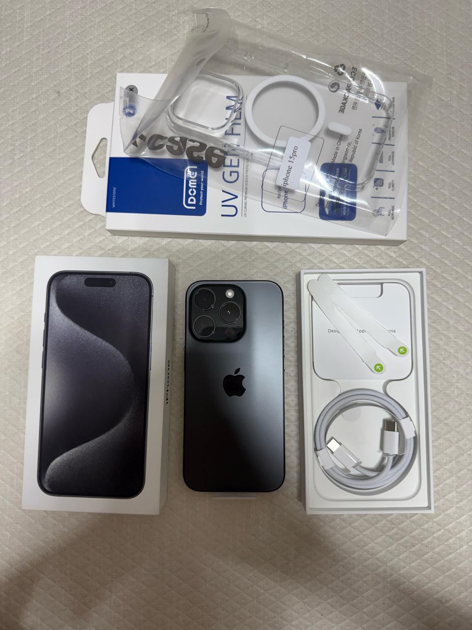 아이폰15프로 256gb 블랙 티타늄