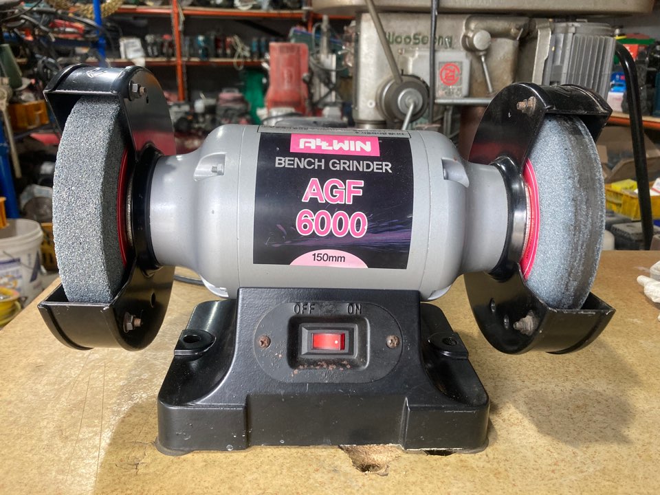 올원 AGF6000 6인치 탁상 그라인더