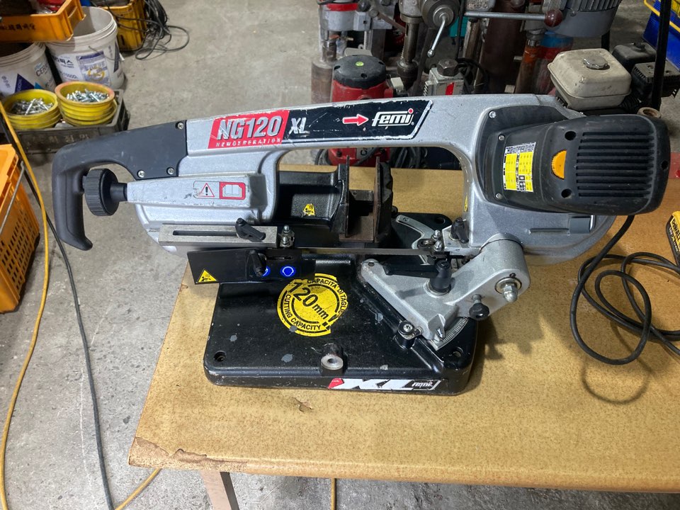 페미 NG120XL 밴드쏘 최대절단120mm