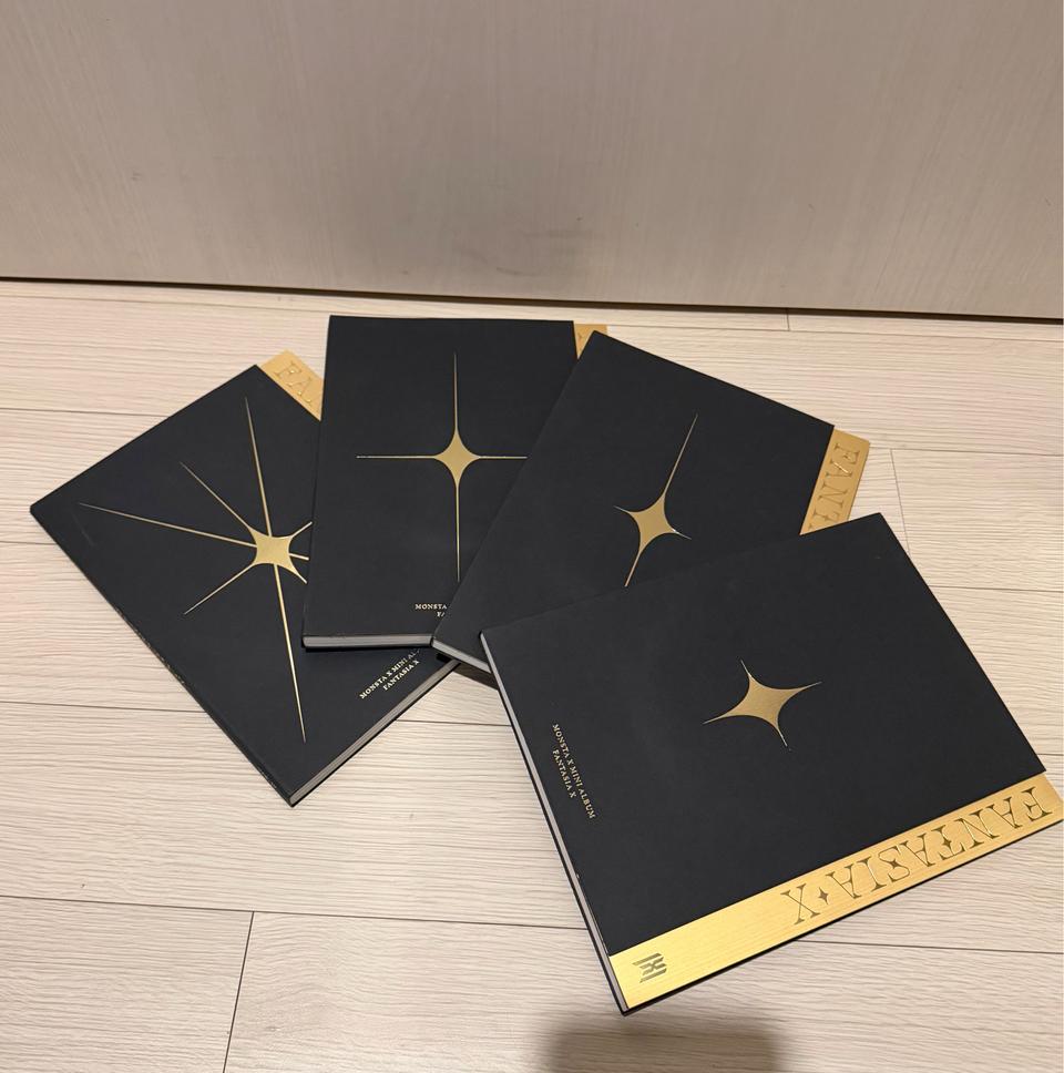 몬스타 엑스 Fantasia X 4세트 일괄