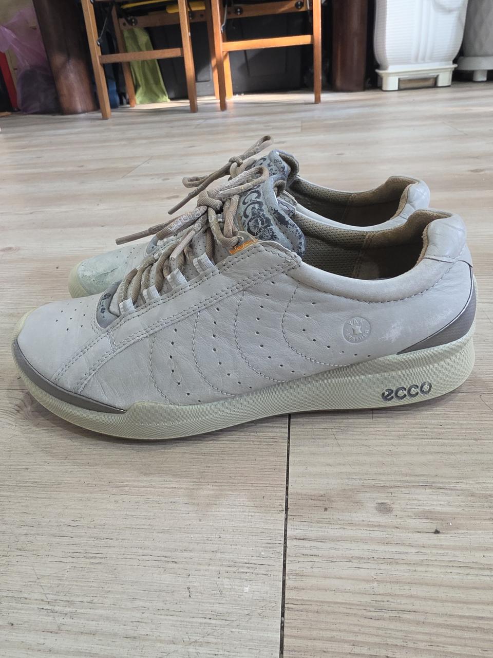 ECCO GOLF 바이움 스파이크리스 야크가죽 골프화 38 240mm