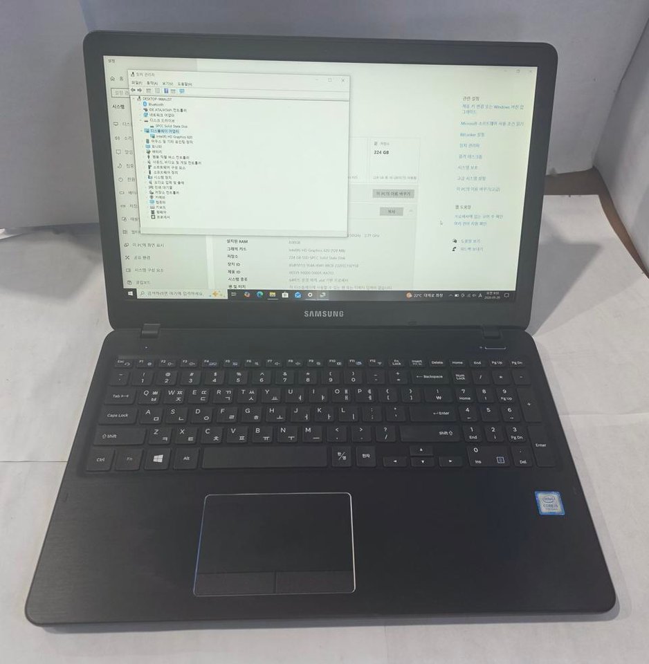 삼성 노트북 NT500R5W-LD5A i5 7200U CPU, 8G