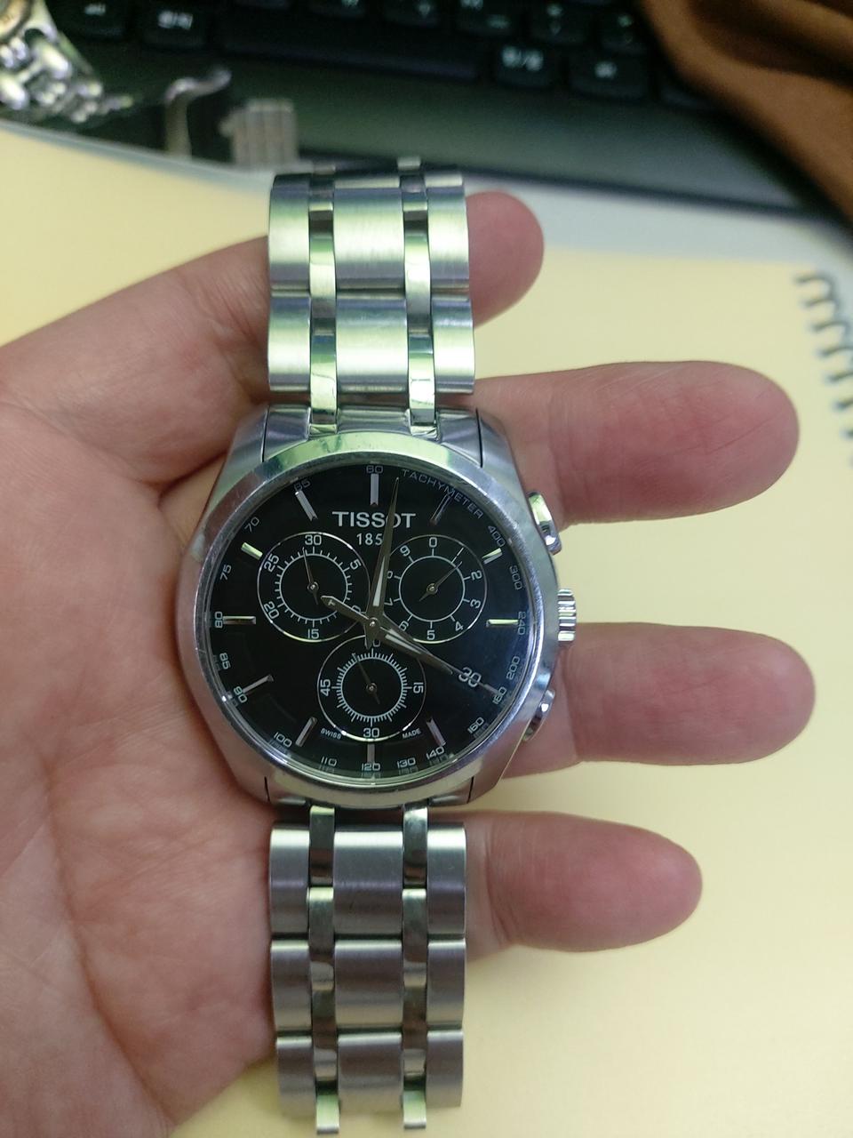티쏘 TISSOT 크로노그래프 시계