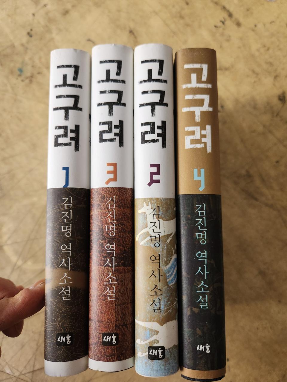 김진명 고구려 역사소설 1-4권