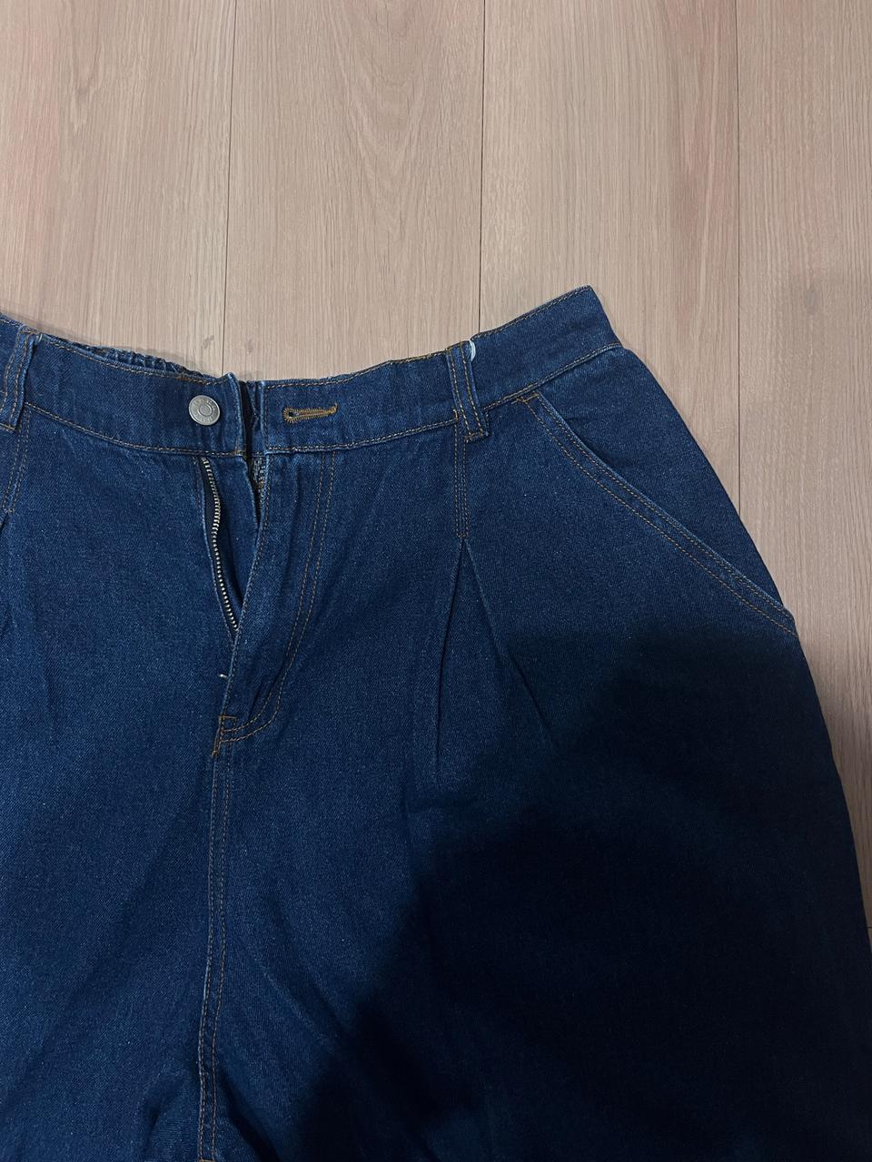 Soulberry 빈티지 벌룬핏 밴딩 데님 팬츠 (30~)