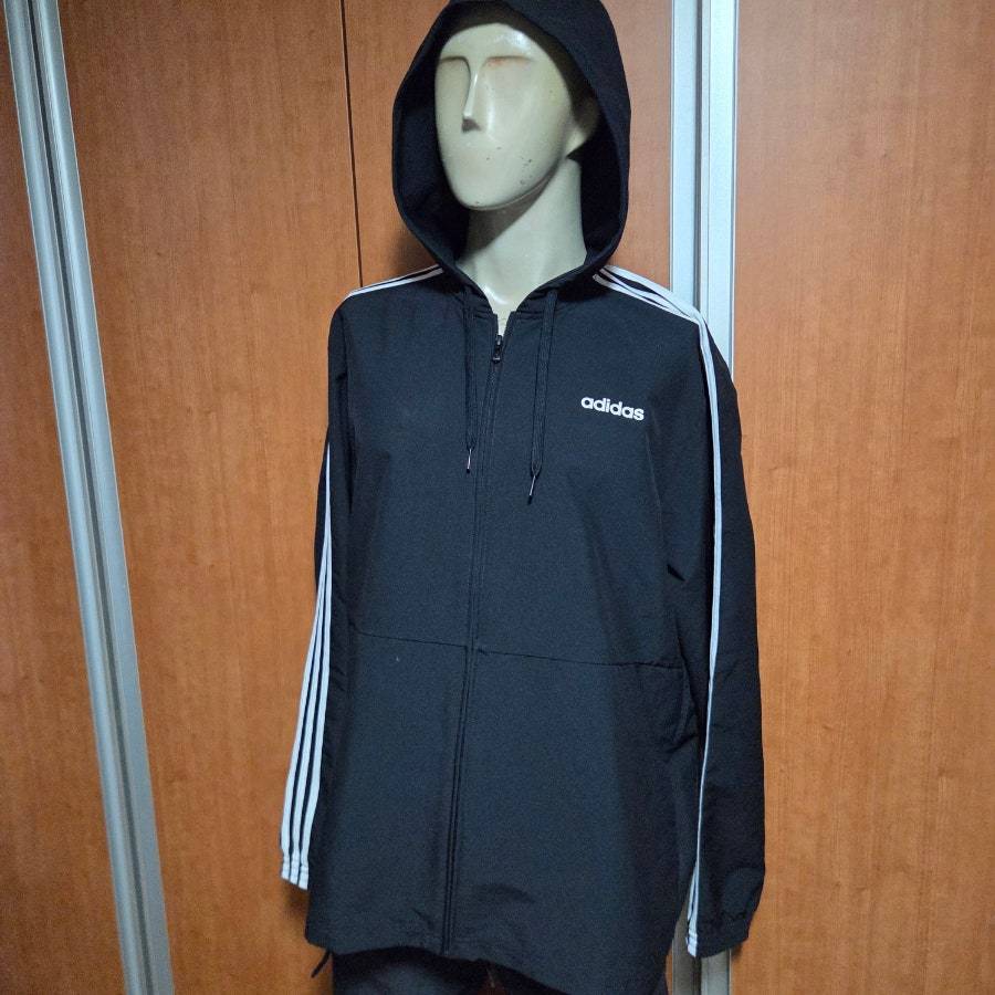 ADIDAS아디다스후드트레이닝점퍼L입니다만빅사이즈오버핏