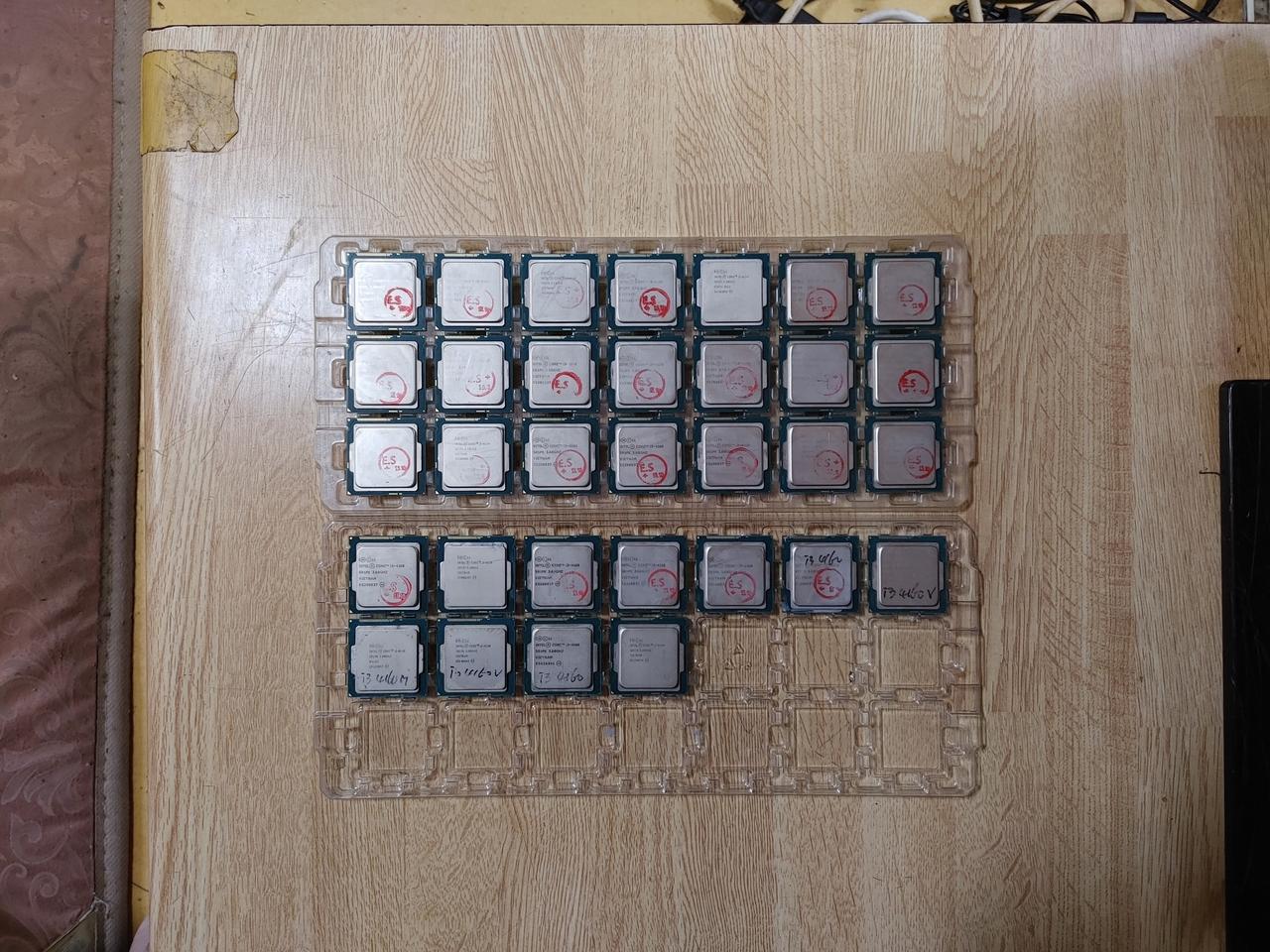 컴퓨터 데스크탑용 인텔 4세대 CPU i3 4160 32개 일괄판매