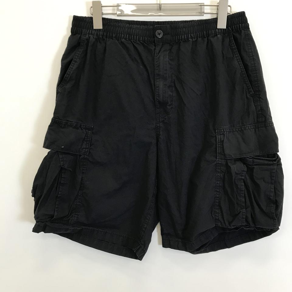 GU 루즈핏 밴딩카고반바지 [M]