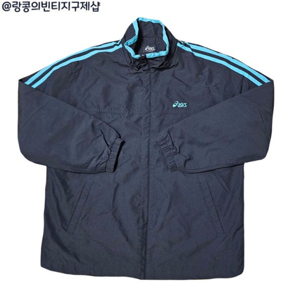 아식스 빈티지 스트릿 바람막이 자켓