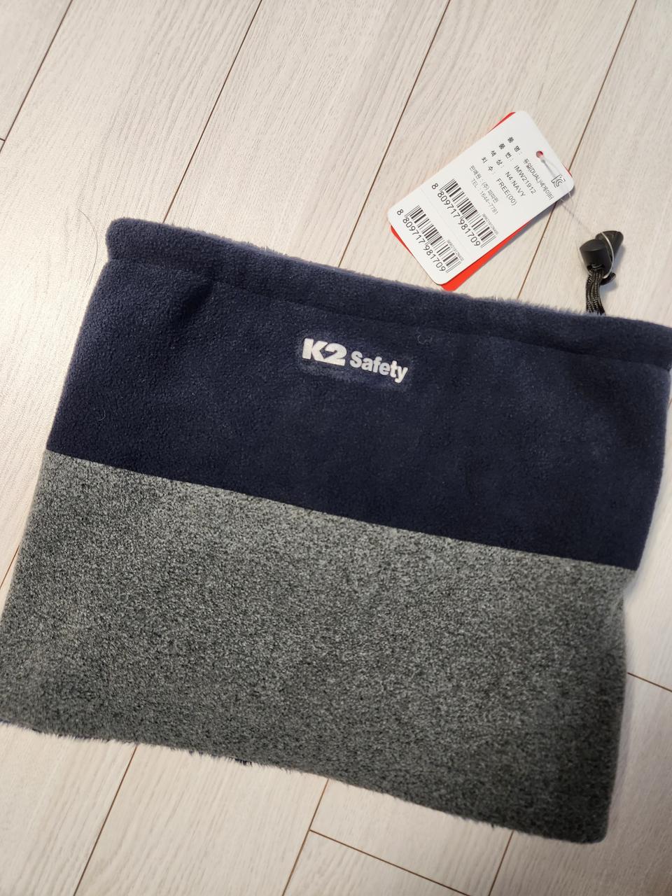 택 새상품) K2세이프티 K2 Safety 듀얼스타일 넥워머 목도리 방한