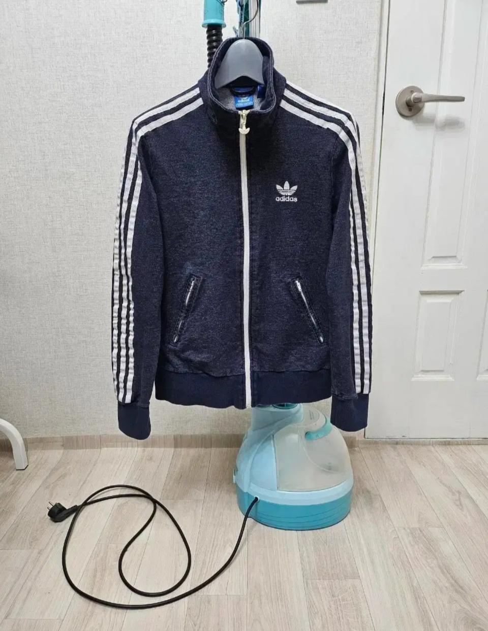(95~100) ☆초대장급☆ 아디다스 파이어버드 데님 백로고 트랙탑져지