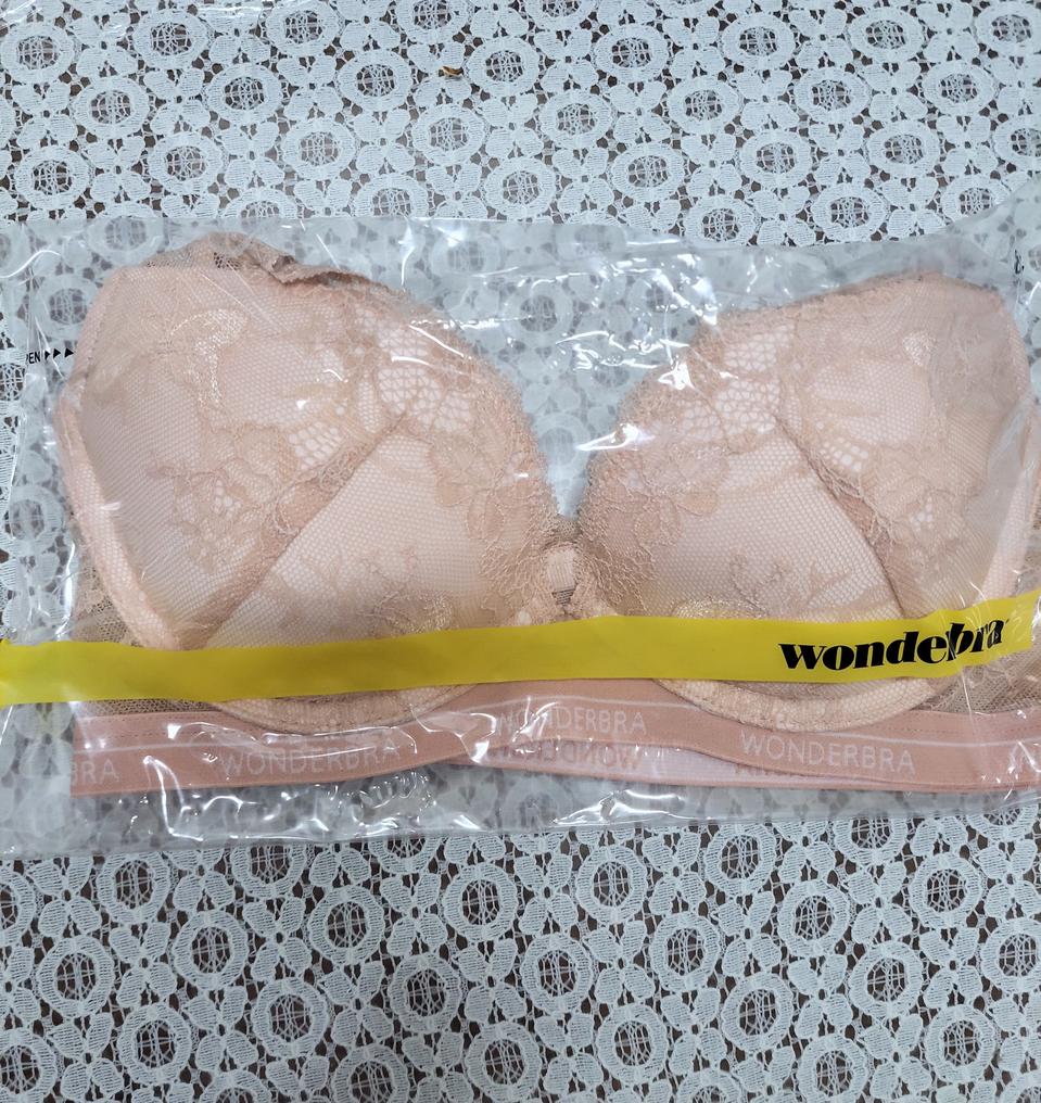 새상품)원더브라 브스터 80B(A컵용)-핑크베이지