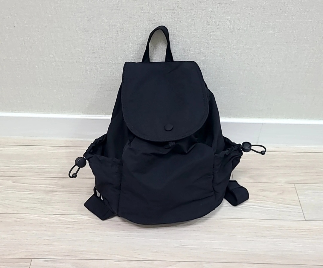 미니 백팩, 미사용, 검정