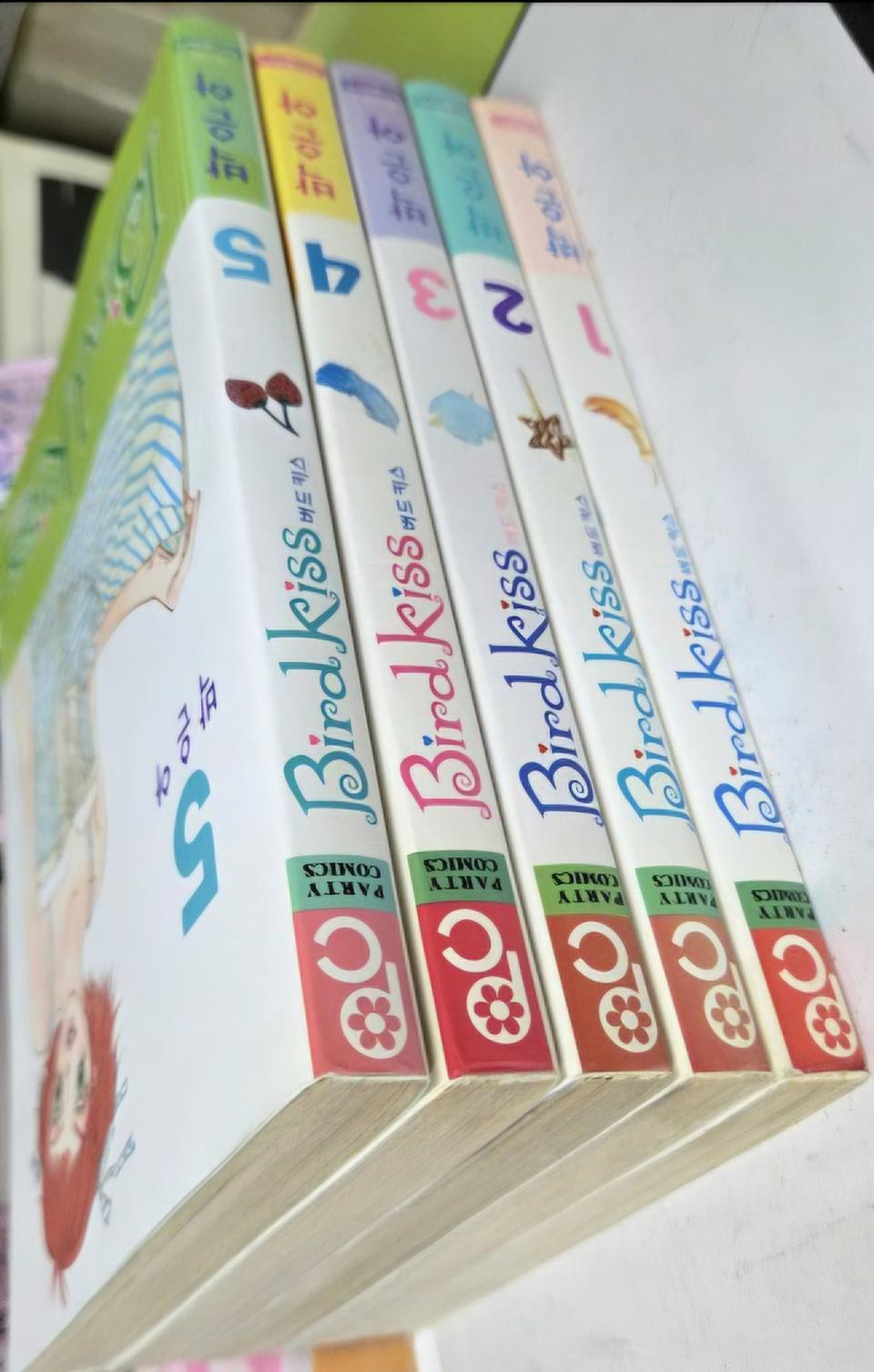 [만화책/중고]버드 키스 1~5권(완결)/박은아/무료배송