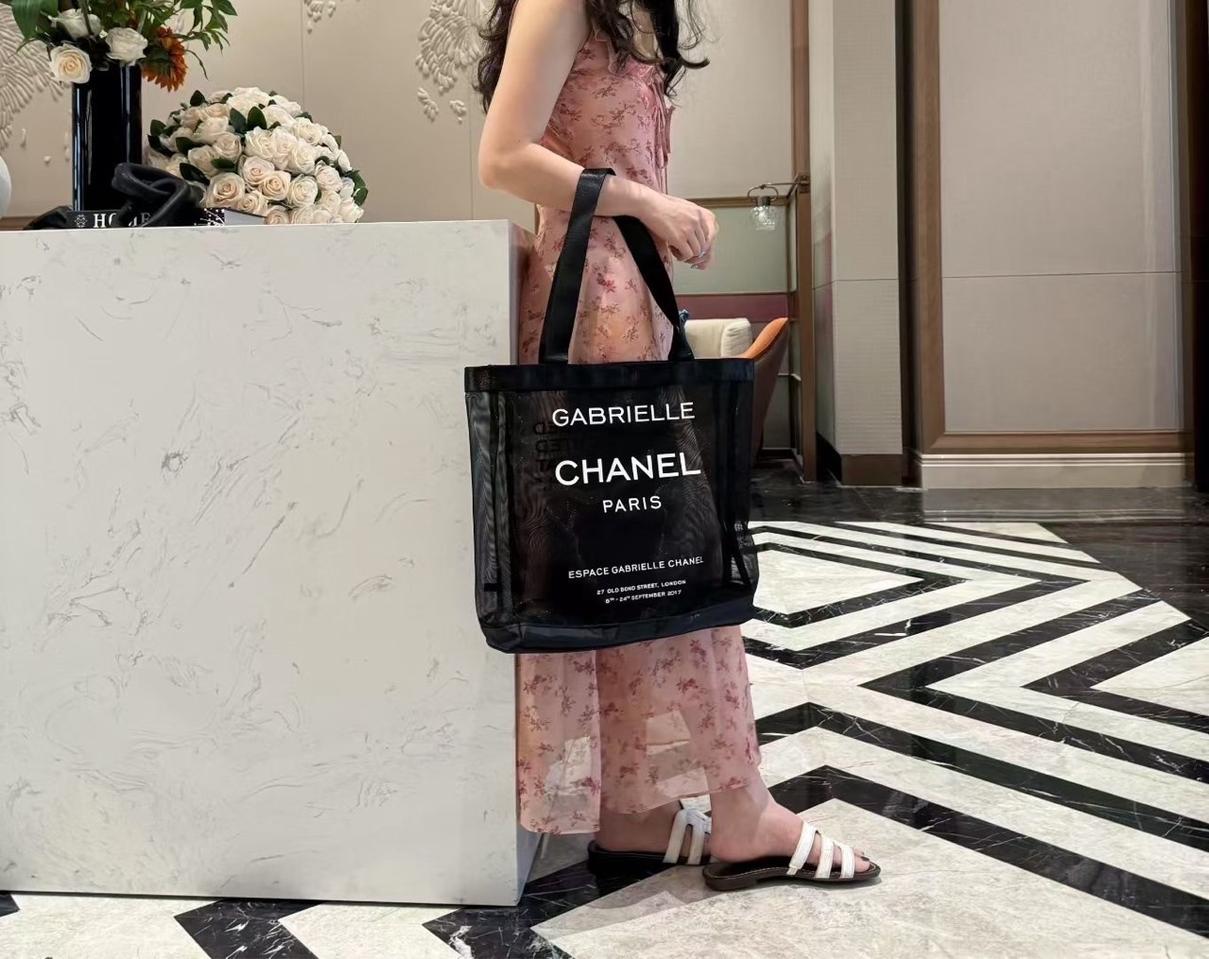 샤넬뷰티  매쉬 에코백 블랙 가브리엘