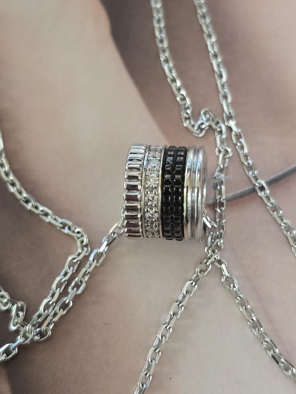 18k 랩다이아 목걸이
