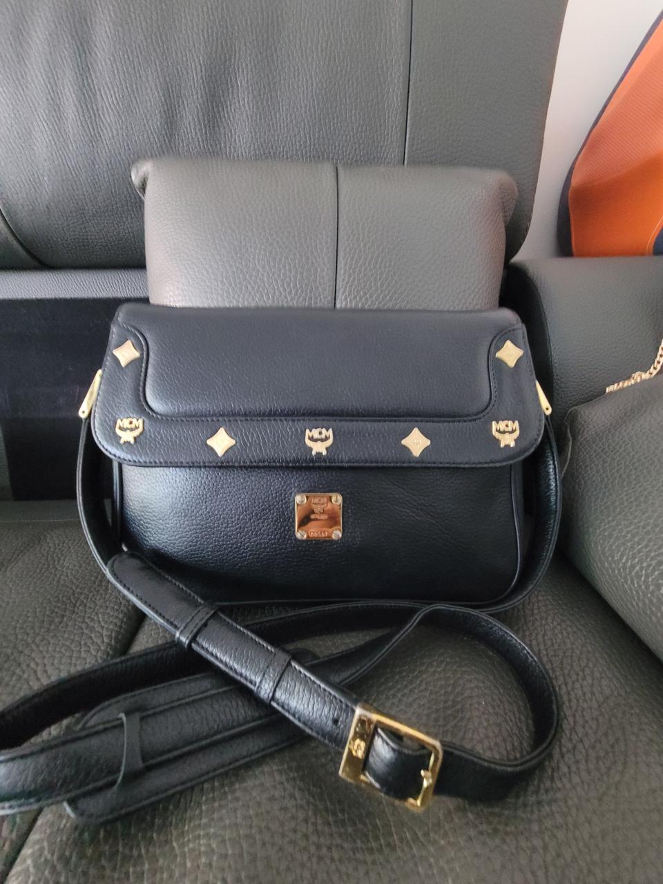 정품 mcm 크로스백