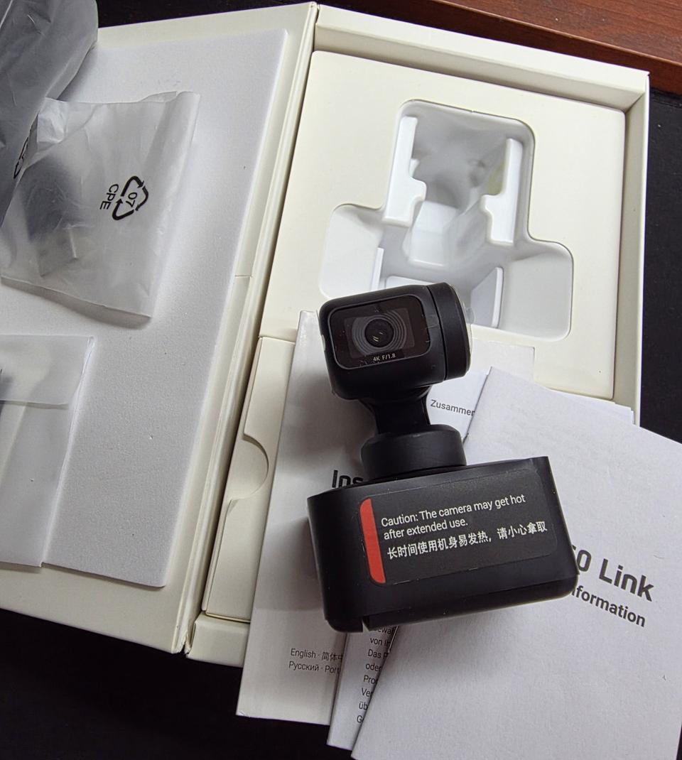 인스타360 링크 insta360 Link 4K 웹캠 화상캠