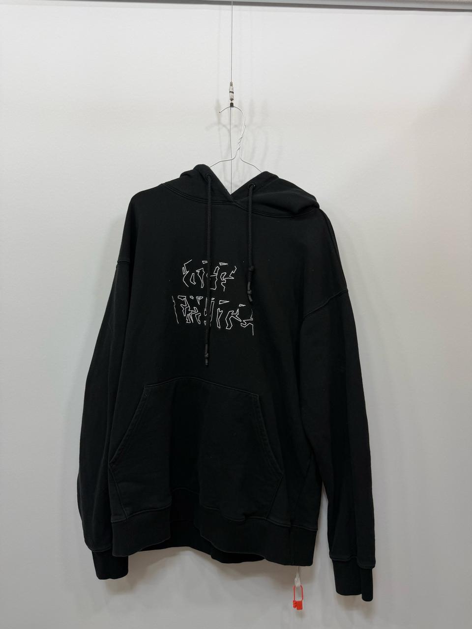오프화이트 후드티 L