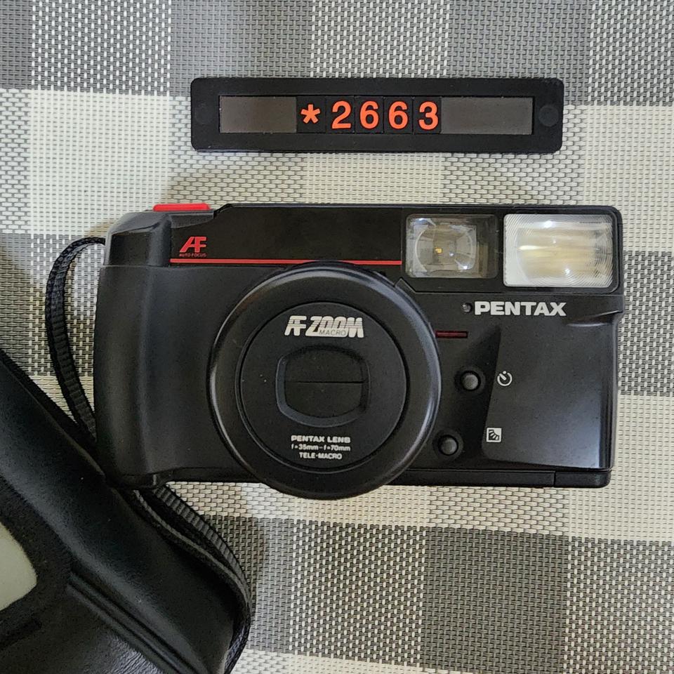 펜탁스 줌 70-S Date 필름카메라 파우치포함