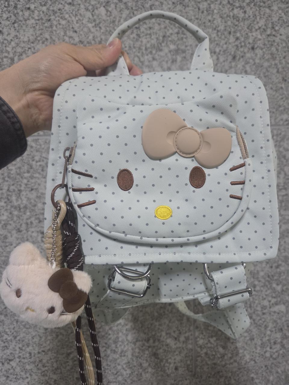 고양이(키티스타일) 민트 백팩