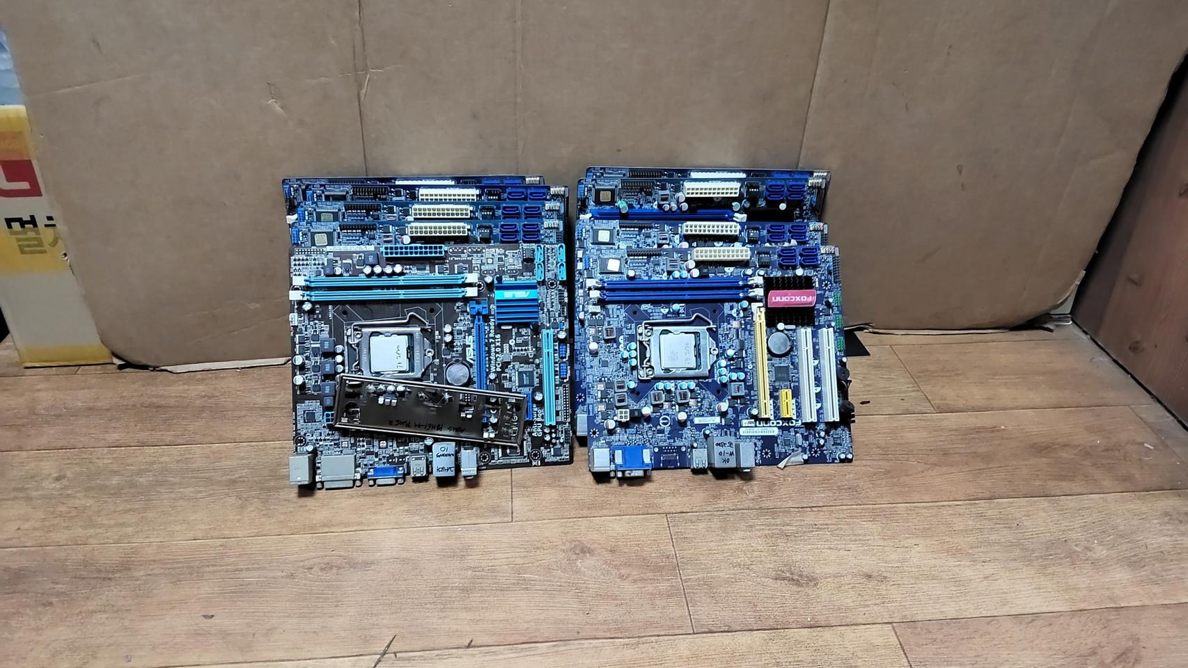 컴퓨터 H61 메인보드+CPU i3 2120 10개 일괄판매