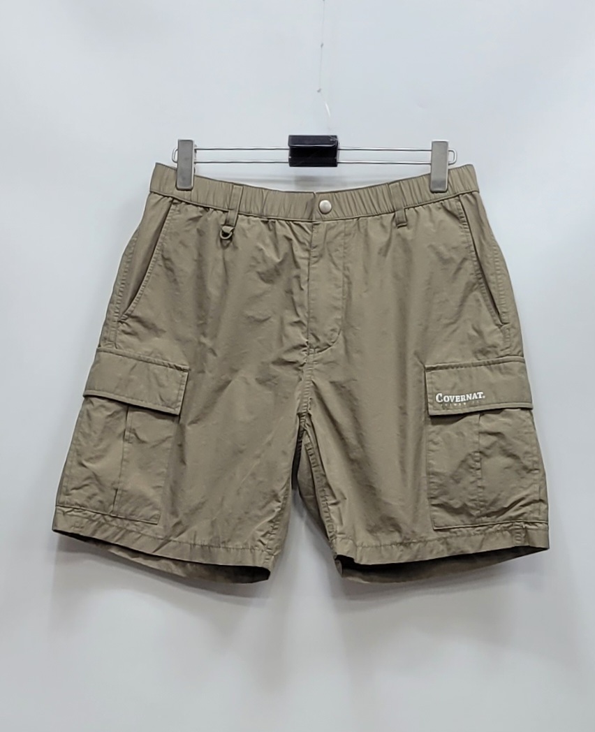 COVERNAT 20SS 커버낫 카고 쇼츠 반바지 / 공용 L 베이지