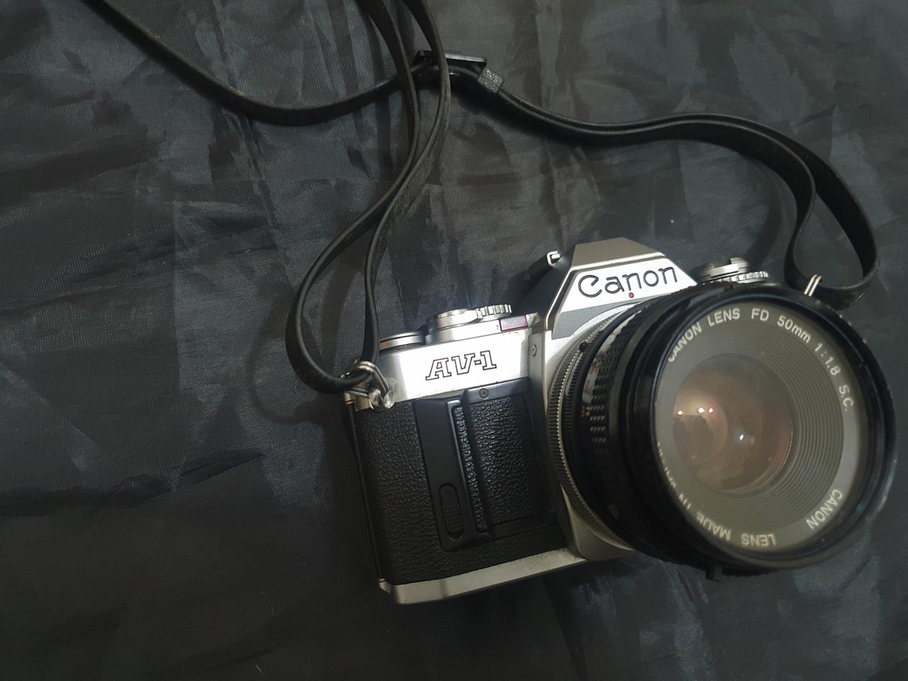 캐논 AV-1 필름 카메라 레트로 카메라 일본