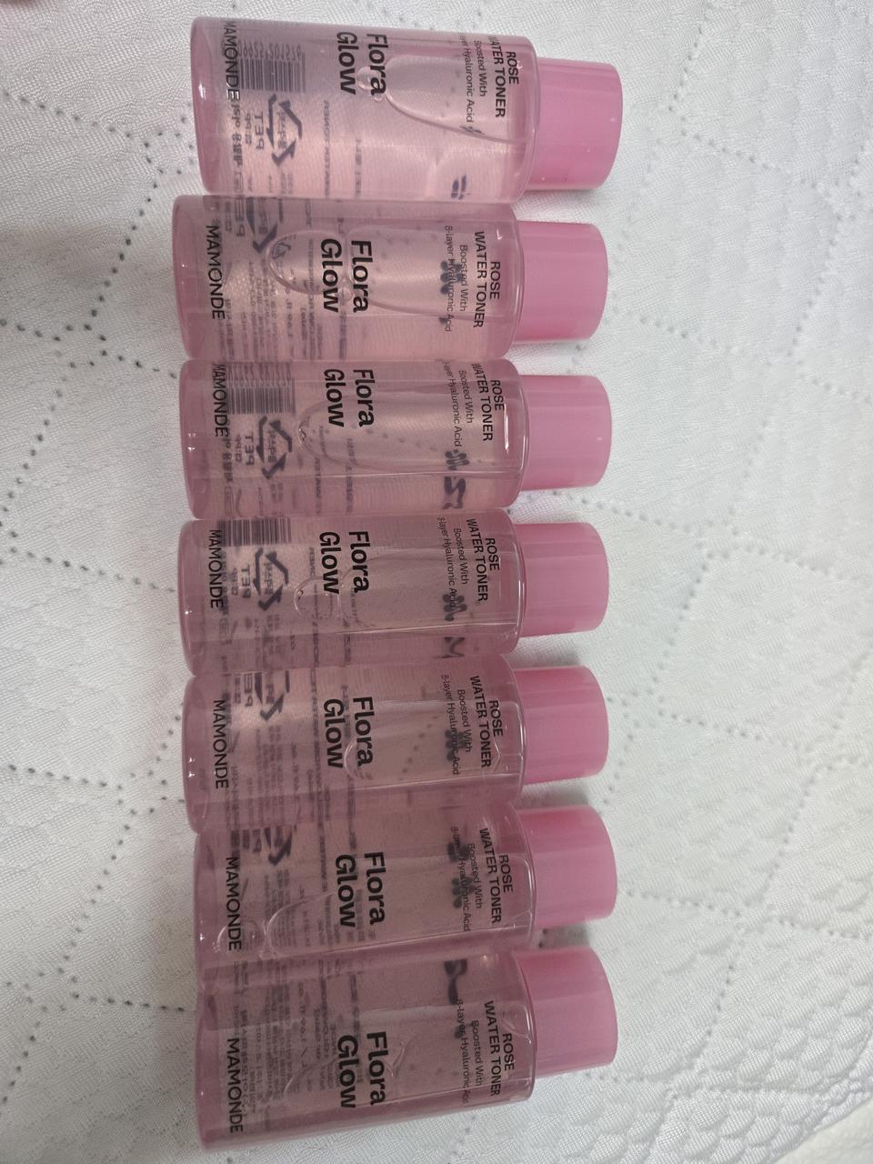 마몽드 플로라 글로우 로즈 워터토너 350ml