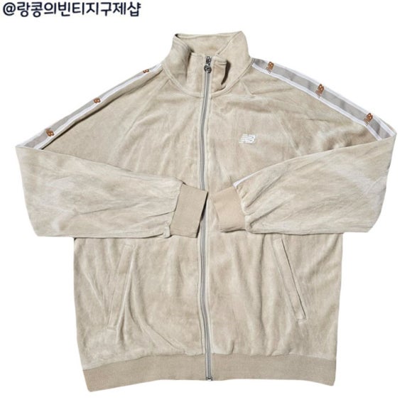 뉴발란스 스트릿 벨벳 져지 자켓