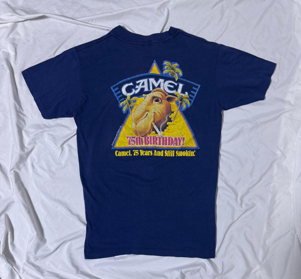 80s usa camel 75주년 기념 티셔츠