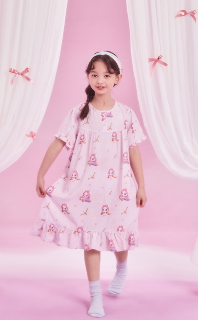 SPAO 캐치 티니핑 원피스 파자마 / 새상품